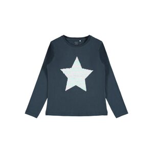 NAME IT Tričko 'STAR'  noční modrá / růžová