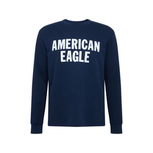 American Eagle Tričko  námořnická modř / bílá