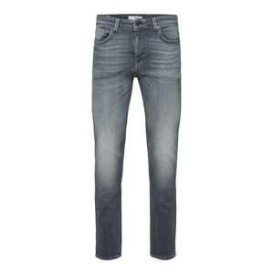 SELECTED HOMME Jeans 'Leon 6267'  šedá džínová / světle šedá