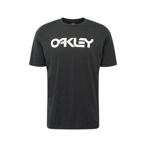 OAKLEY Funkční tričko 'MARK'  černá / bílá