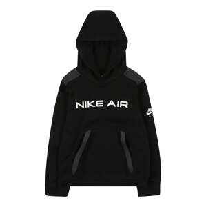 Nike Sportswear Mikina 'Air'  bílá / černá / šedá