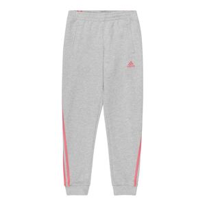 ADIDAS PERFORMANCE Sportovní kalhoty  šedý melír / pink