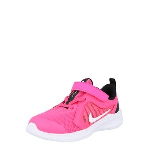 NIKE Sportovní boty 'Downshifter 10'  pink / bílá / černá