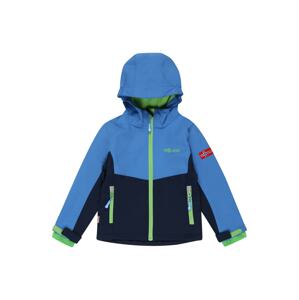 TROLLKIDS Outdoorová bunda 'KRISTIANSAND'  námořnická modř / modrá / svítivě zelená