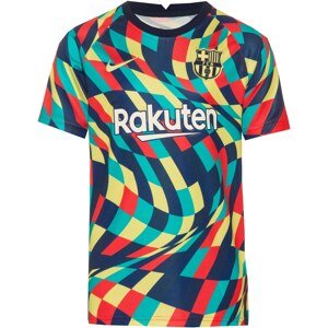 NIKE Funkční tričko 'FC Barcelona'  tyrkysová / marine modrá / červená / zlatě žlutá / bílá