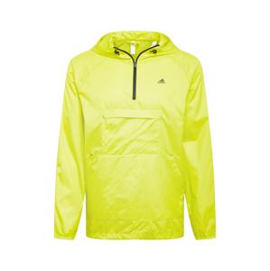 ADIDAS PERFORMANCE Sportovní bunda  citronově žlutá / černá / bílá