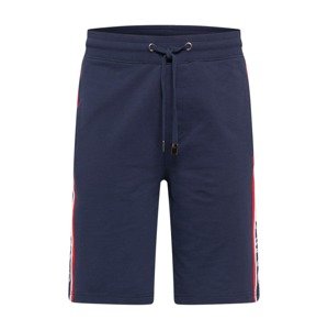 JOOP! Jeans Kalhoty ' Shorty '  námořnická modř / červená / bílá