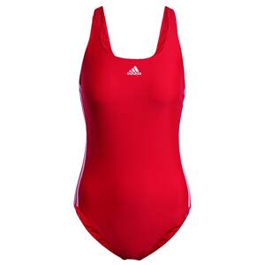ADIDAS SPORTSWEAR Sportovní plavky  ohnivá červená / bílá