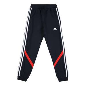 ADIDAS PERFORMANCE Sportovní kalhoty 'Comfort'  bílá / červená / námořnická modř