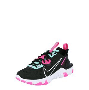 Nike Sportswear Tenisky 'React Vision' mátová / svítivě růžová / černá