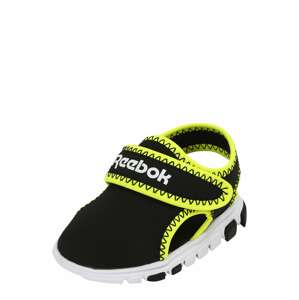 Reebok Sport Plážová/koupací obuv  černá / svítivě zelená / bílá