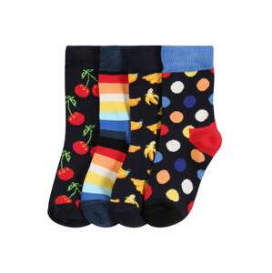 Happy Socks Ponožky  modrá / žlutá / meruňková / červená / bílá