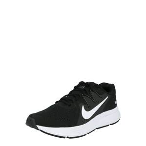 NIKE Sportovní boty 'Zoom Span 3'  černá / bílá / kouřově šedá
