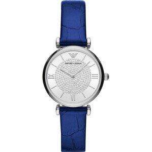 Emporio Armani Analogové hodinky marine modrá / černá / stříbrná