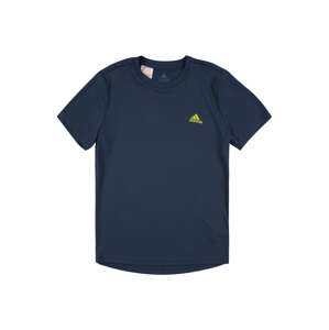 ADIDAS PERFORMANCE Funkční tričko  tmavě modrá / žlutá