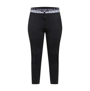 Calvin Klein Jeans Kalhoty 'GALFOS'  černá / bílá