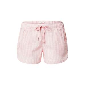 ESPRIT Pyžamové kalhoty 'CANDITA'  světle růžová / bílá