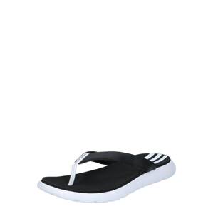 ADIDAS PERFORMANCE Plážová/koupací obuv  černá / bílá