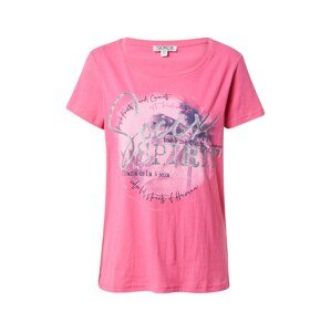 Soccx Tričko  pink / stříbrná / tmavě fialová / pastelově růžová