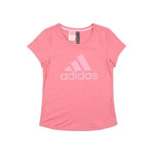 ADIDAS PERFORMANCE Funkční tričko pink / světle růžová