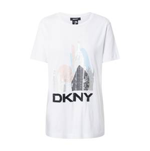 DKNY Tričko  bílá / černá / růžová / světlemodrá / šedá