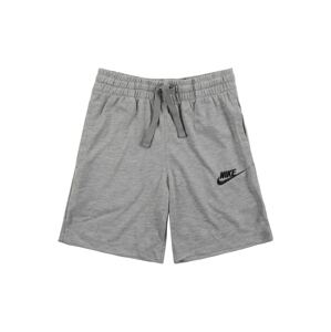 Nike Sportswear Kalhoty  šedá / černá