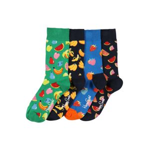 Happy Socks Ponožky 'Fruit'  nebeská modř / námořnická modř / černá / světle zelená / žlutá
