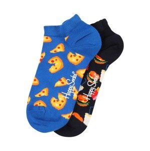 Happy Socks Ponožky 'Junk Food' královská modrá / mix barev / černá