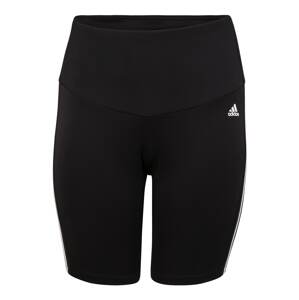 ADIDAS SPORTSWEAR Sportovní kalhoty  černá / bílá
