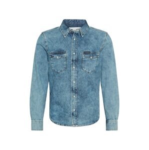 Calvin Klein Jeans Košile 'MODERN WESTERN'  modrá džínovina