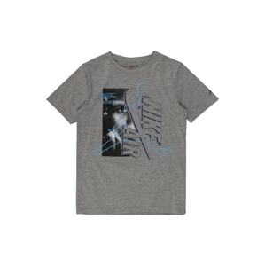 Jordan Tričko 'INSTINCT'  tmavě šedá / černá / modrá
