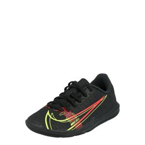 NIKE Sportovní boty 'Vapor 14'  černá / oranžově červená / citronově žlutá