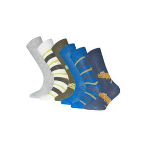 EWERS Ponožky  tmavě modrá / šedá / olivová