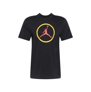 Jordan Tričko  černá / červená / žlutá