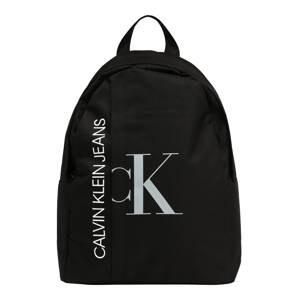 Calvin Klein Jeans Rucksack  černá / bílá