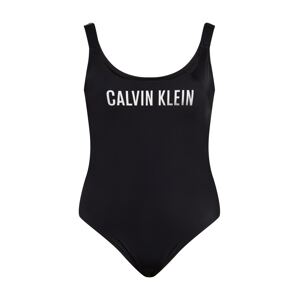 Calvin Klein Swimwear Plus Plavky  černá / bílá