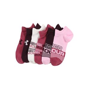 UNDER ARMOUR Sportovní ponožky  bobule / světle růžová / bílá / pitaya / růže