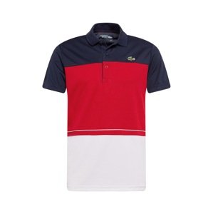 Lacoste Sport Sport-Shirt  bílá / červená / námořnická modř