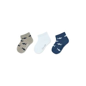 STERNTALER Ponožky  námořnická modř / bílá / šedá / noční modrá