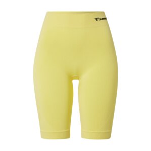 Hummel Sportovní kalhoty 'Ci'  svítivě žlutá / černá