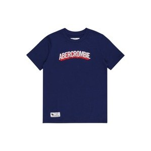Abercrombie & Fitch Tričko 'SUPERMAN'  námořnická modř / bílá / světle červená
