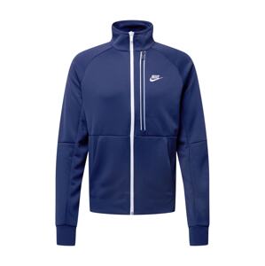 Nike Sportswear Mikina s kapucí 'Tribute'  námořnická modř / bílá