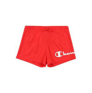 Champion Authentic Athletic Apparel Kalhoty  červená / bílá