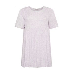 Cotton On Curve Letní šaty 'Good Times'  světle fialová / bílá