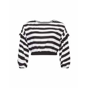 Guido Maria Kretschmer Curvy Collection Tričko 'Ellen'  bílá / černá