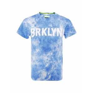 BLUE EFFECT T-Shirt 'BRKLYN'  modrá / bílá / světlemodrá