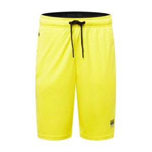 Superdry Sportovní kalhoty  světle žlutá / černá / šedá