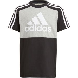 ADIDAS PERFORMANCE Funkční tričko  černá / šedý melír / bílá