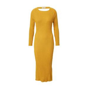 WAL G. Úpletové šaty 'LASSIE'  zlatě žlutá
