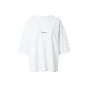 GLAMOROUS Oversized tričko  bílá / černá